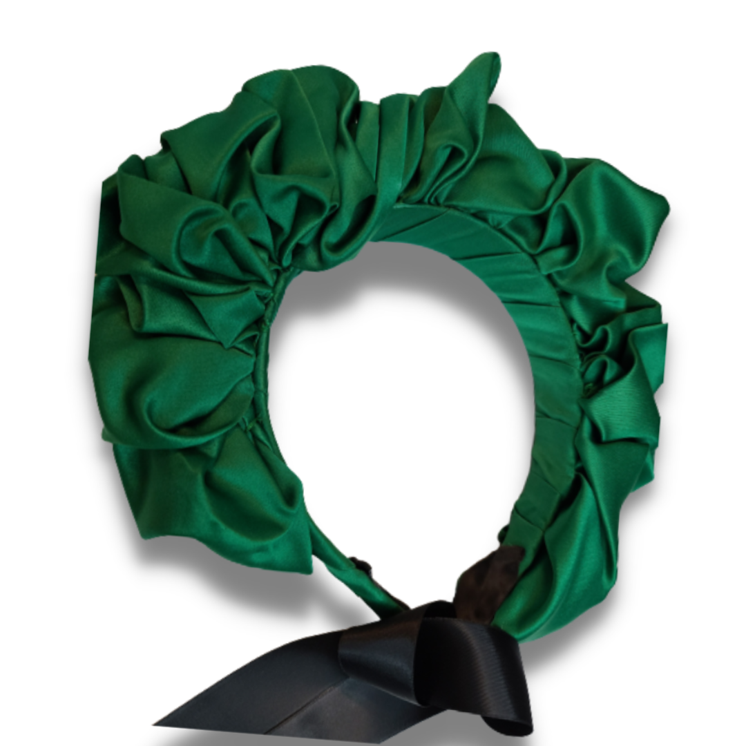NWADI Silk Ruffle Headbands