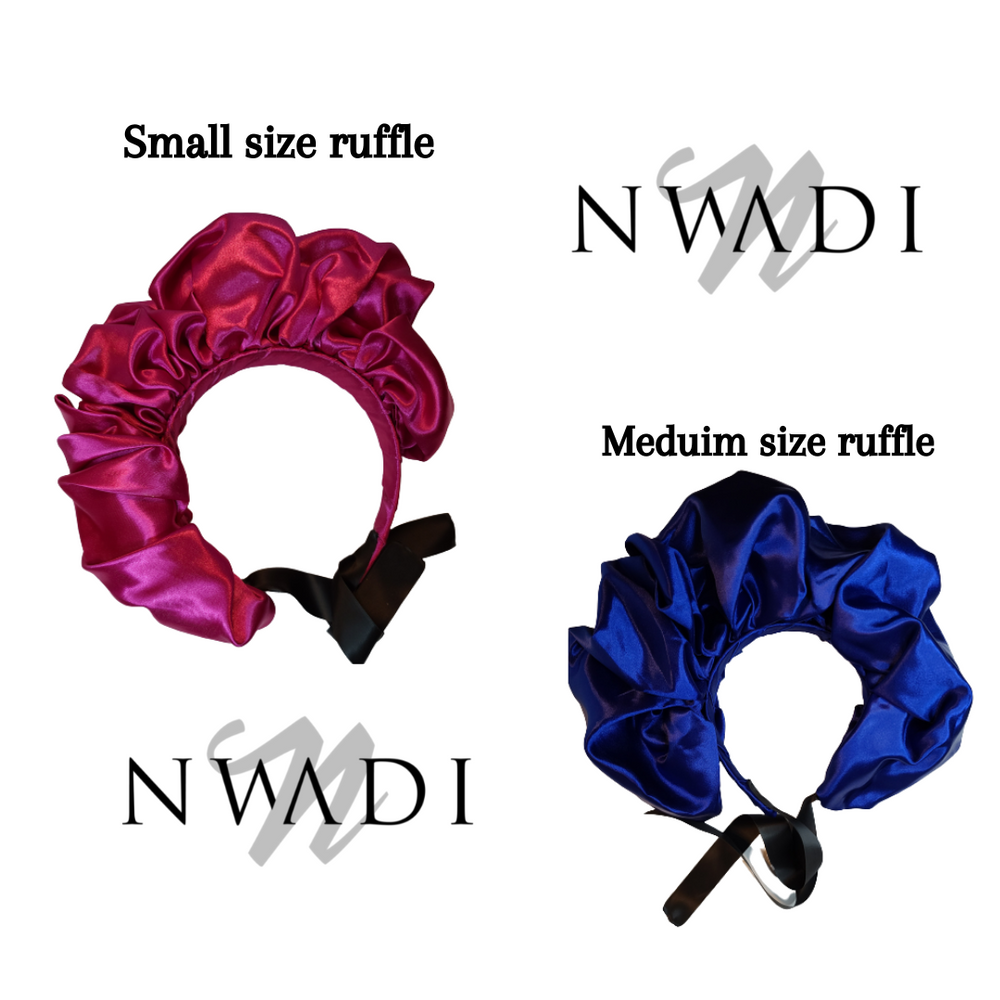 
                  
                    Diademas de seda con volantes de NWADI
                  
                